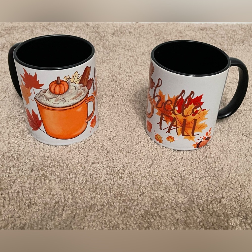Hello Fall Mugs
